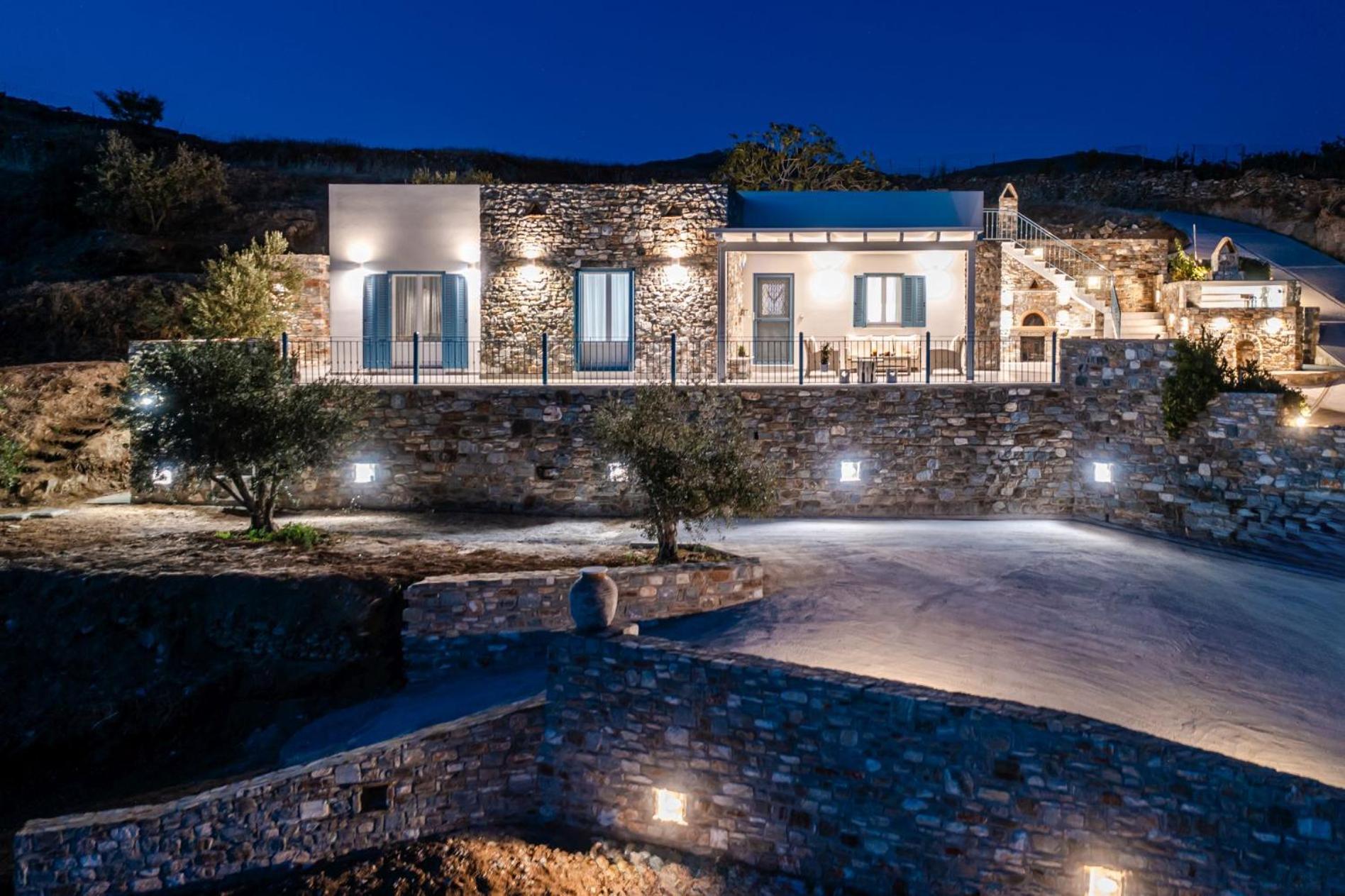 Pantiki Luxury Suite Naxos Mélanes 外观 照片
